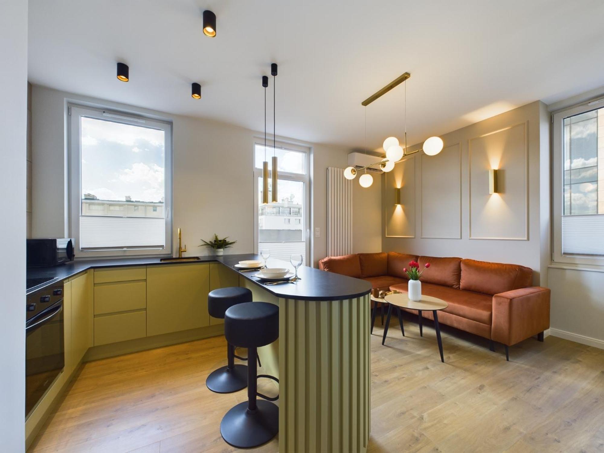 City Center Apartments Hoza By Noclegi Renters Varsovie Extérieur photo